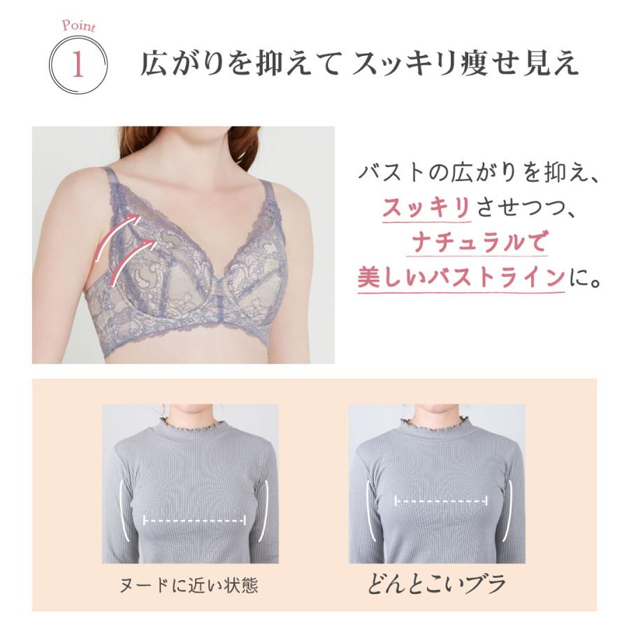 Heavenジャパン　ブラ＆ショーツセット HEAVEN Japan ブラジャー ショーツセット 大きい サイズ 脇肉 育乳ブラ