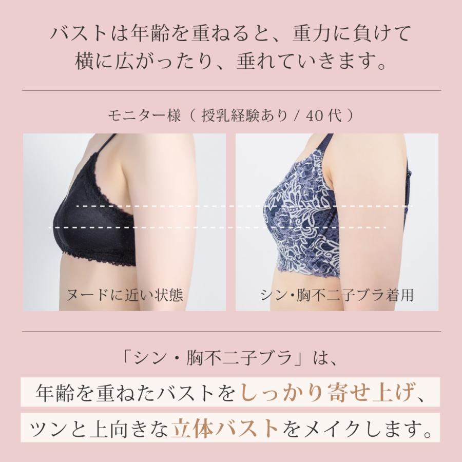heaven japan ヘブンジャパン シン・胸不二子ブラ ブラジャー 大きい サイズ 脇高 ブラ 下垂 補整 補正 下着 脇肉 爆買の画像