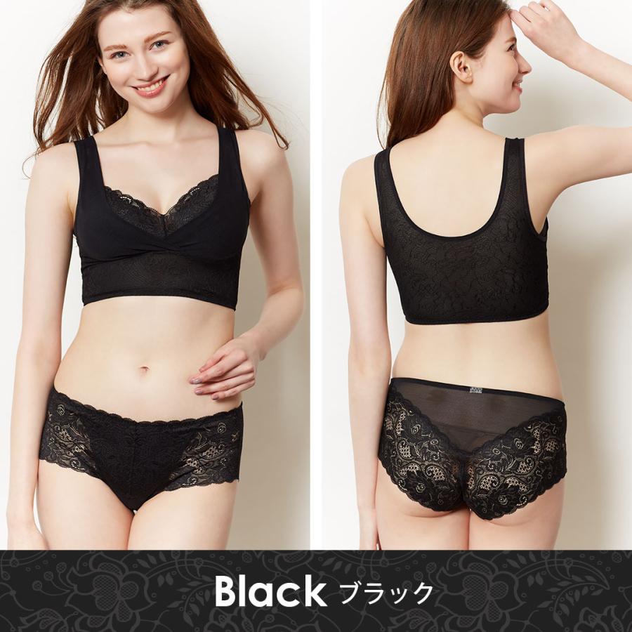 ナイトブラ ショーツ 育乳ブラ ナイトブラ 大きいサイズ ノンワイヤー バストアップ 育乳 補正下着 補整 夜寄るブラ Plus プラス 夜用 寝るとき 3077set Heaven Japan ヤフー店 通販 Yahoo ショッピング