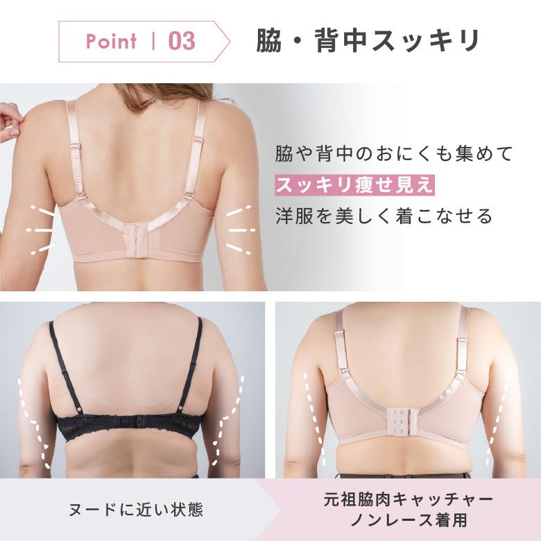 HEAVEN Japan 元祖脇肉キャッチャーD75 シ ヨーツセット HEAVEN Japan ヘブンジャパン 元祖脇肉キャッチャー ブラ ジャー
