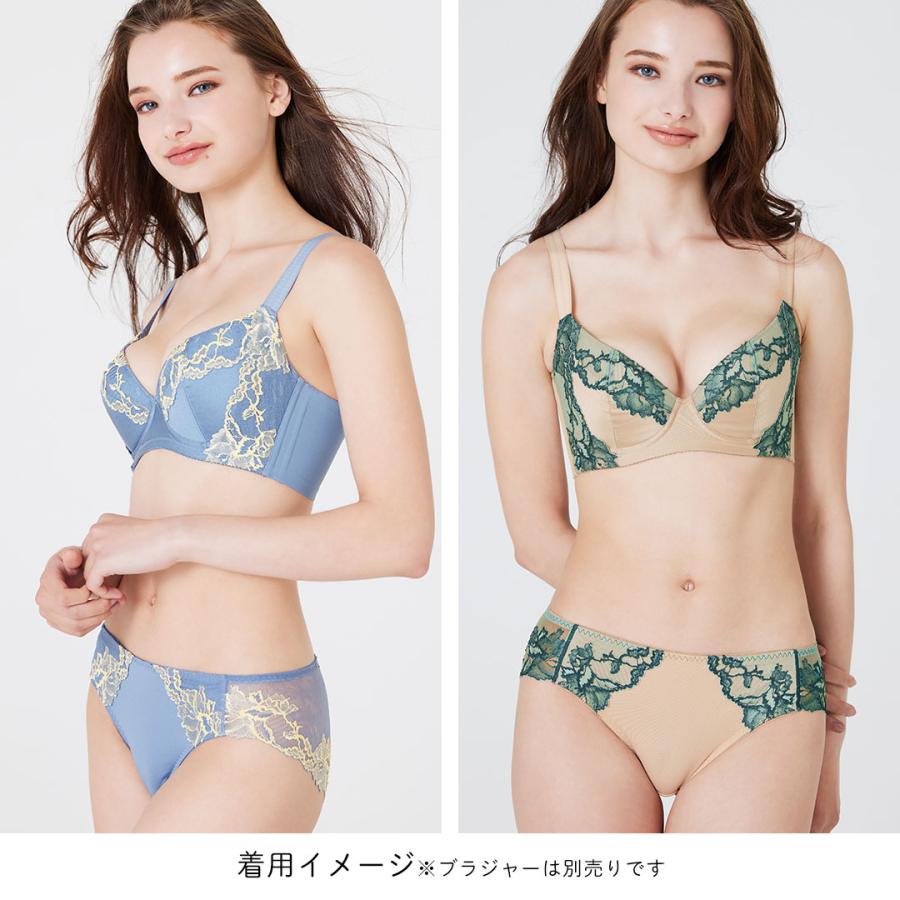 特上 脇肉キャッチャー お揃い スタンダードショーツ ショーツ スタンダード 単品 レース インナー M/L/LL ブラック｜iloveheaven｜11