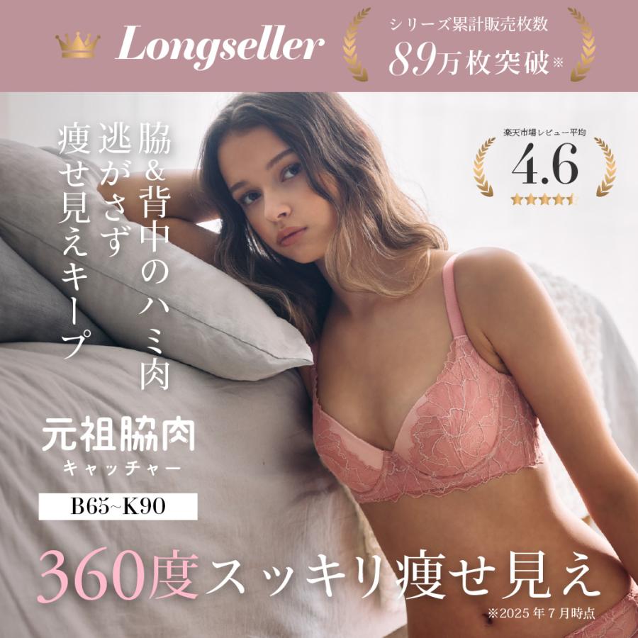 ブラ ジャー 大きい サイズ 下着 ヘブンジャパン heaven japan レディース 脇高 補正 補整 下着 元祖 脇肉 キャッチャー 下垂 育乳 爆買の画像