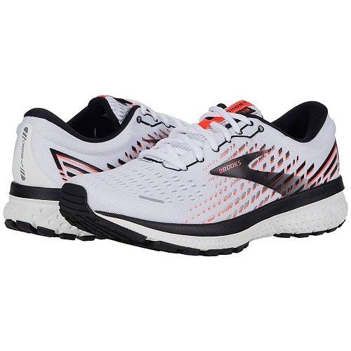 お待たせ 靴 シューズ 女性用 レディース ブルックス Brooks スニーカー White Pink Black 13 Ghost 運動靴 スニーカー オプション B Medium