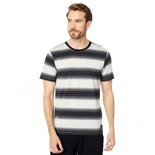2021年のクリスマス Hurley ハーレー Grey Heather - Tee Sleeve Short Stripe Swell Tシャツ ファッション 男性用 メンズ 長袖