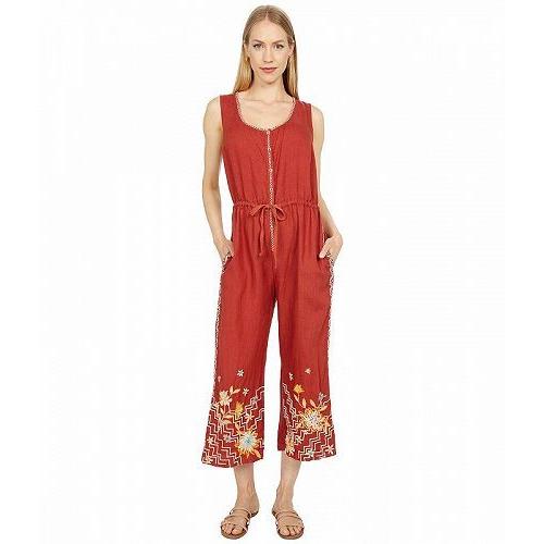 日本特販 Johnny Was レディース 女性用 ファッション ジャンプスーツ つなぎ セット Elia Linen Tie Jumpsuit Adobe 期限間近激安 Www Superavila Com