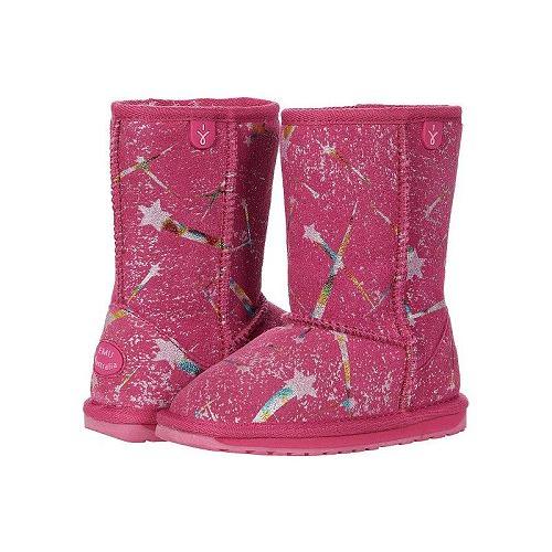 09円 最大 Offクーポン Emu Australia Kids エミュー 女の子用 キッズシューズ 子供靴 ブーツ スタイルブーツ Shooting Star Toddler Little Kid Big Deep Pink