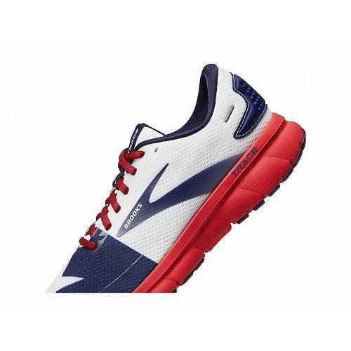 Brooks ブルックス レディース 女性用 シューズ 靴 スニーカー 運動靴 Trace 2 - Red/White/Navy｜ilovela｜05