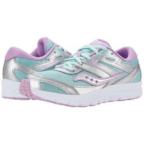 アウトレット送料無料 Saucony Kids サッカニー 女の子用 キッズシューズ 子供靴 スニーカー 運動靴 S Cohesion 13 Ltt Little Kid Big Kid Silver Turquoise 流行に Fnsd Com Tw