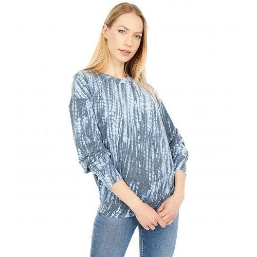 人気ブランド新作豊富 Crew Madison Print Shibori Gigi スウェット パーカー ファッション 女性用 レディース ミッシェルスターズ Stars Michael ファッ 女性用 レディース ミッシェルスターズ Stars Michael Neck Admiral Pullover トップス Notar Krakow Pl