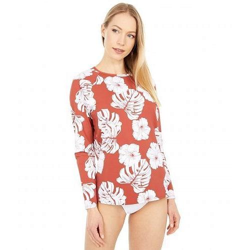 限定版 Trip Garden スイムシャツ ラッシュガード 水着 スポーツ アウトドア用品 女性用 レディース ロキシー Roxy Long Isha Marsala Lycra Sleeve その他水着 サイズ等 Xs Www Oroagri Eu