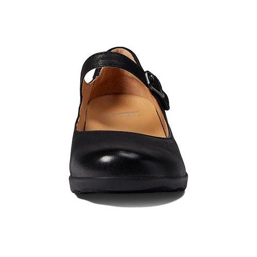 Dansko ダンスコ レディース 女性用 シューズ 靴 フラット Marcella - Black Burnished Nubuck｜ilovela｜02