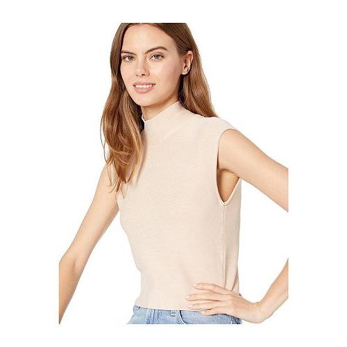 BCBGMAXAZRIA ビーシービージーマックスアズリア レディース 女性用 ファッション ブラウス Full Fashioned Fine Rib Knit Top - Bare Pink｜ilovela｜03