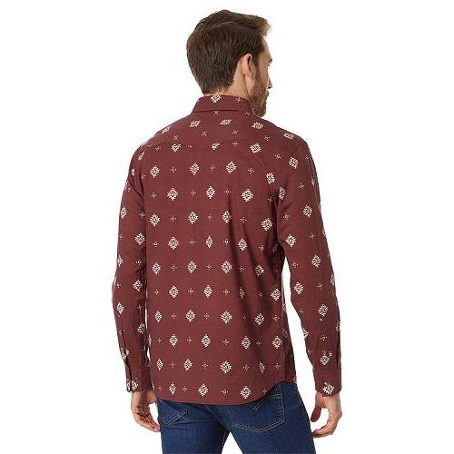 Pendleton ペンドルトン メンズ 男性用 ファッション ボタンシャツ Laramie Shirt Long Sleeve - Burgundy Red｜ilovela｜02