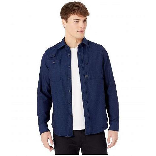 100 安い ファッション 男性用 メンズ ジースター G Star ボタンシャツ ファッション 男性用 メンズ ジースター G Star ボタンシャツ Rinsed Sleeve Long Shirt Straight Ha Utility シャツ カジュアルシャツ