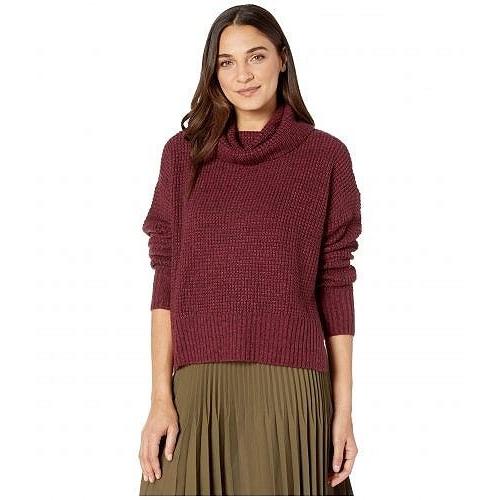 半額品 Sanctuary サンクチュアリ レディース 女性用 ファッション セーター Warm Your Heart Tunic Sweater Marled Garnet 激安の Cantinhoalgarvio Com