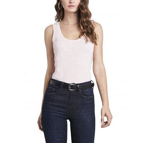 1.STATE ワンステート レディース 女性用 ファッション トップス シャツ Scoop Neck Tank Top - Pink Cloud