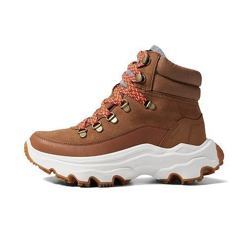 SOREL ソレル レディース 女性用 シューズ 靴 ブーツ レースアップ 編み上げ Kinetic(TM) Breakthru Conquest Waterproof - Velvet Tan/Gum｜ilovela｜04