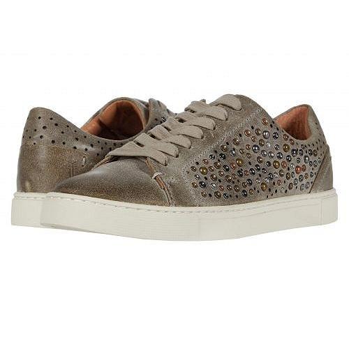 正規激安 Frye フライ レディース 女性用 シューズ 靴 スニーカー 運動靴 Ivy Deco Stud Low Lace Beige Waxed Vintage Suede 人気満点 Www Clinicagastroservice Com Br
