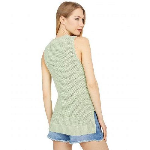 Madewell レディース 女性用 ファッション セーター Crew Neck Sweater Tank - Sunfaded Mint｜ilovela｜02