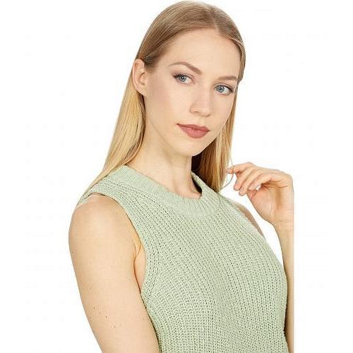 Madewell レディース 女性用 ファッション セーター Crew Neck Sweater Tank - Sunfaded Mint｜ilovela｜03