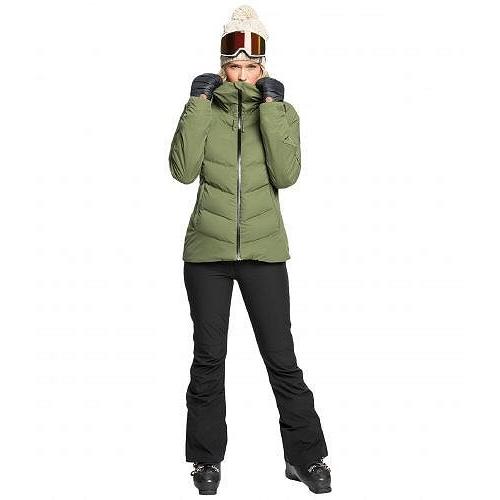 送料無料 早い者勝ち Roxy ロキシー レディース 女性用 ファッション アウター ジャケット コート スキー スノーボードジャケット Dusk Jacket Bronze Green 新作saleセール30 Off Www Skylanceronline Com