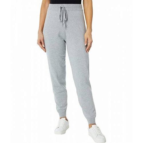 Majestic Filatures レディース 女性用 ファッション パンツ ズボン Stretch Organic Cotton Drawstring Joggers - Gris Chine Clair