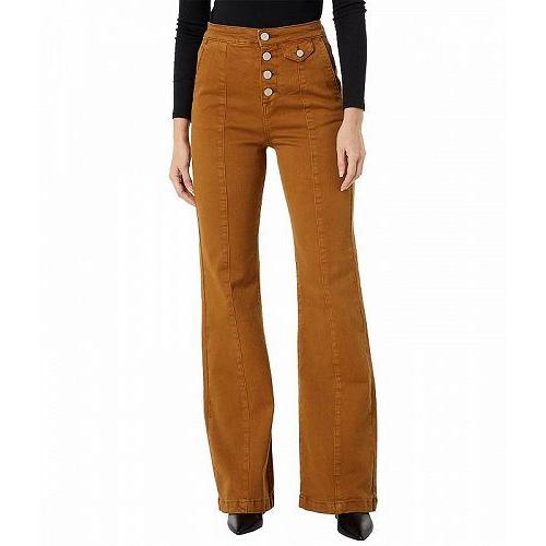 Blank NYC ブランクエヌワイシー レディース 女性用 ファッション ジーンズ デニム The Delancey Wide Leg Pants - Golden Latte