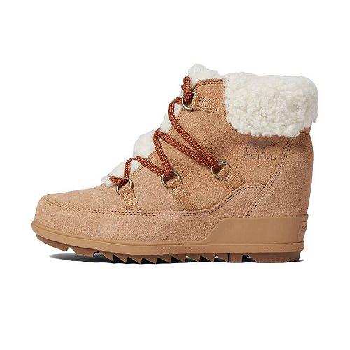 SOREL ソレル レディース 女性用 シューズ 靴 ブーツ レースアップ 編み上げ Evie(TM) Cozy Lace - Tawny Buff/Wood｜ilovela｜04