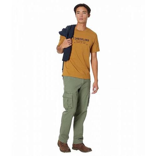 Timberland ティンバーランド メンズ 男性用 ファッション Tシャツ Short Sleeve ROC Brand Tee - Wheat Boot｜ilovela｜04