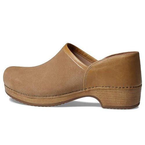 Dansko ダンスコ レディース 女性用 シューズ 靴 クロッグ Brenna - Sand Full Grain Suede｜ilovela｜04