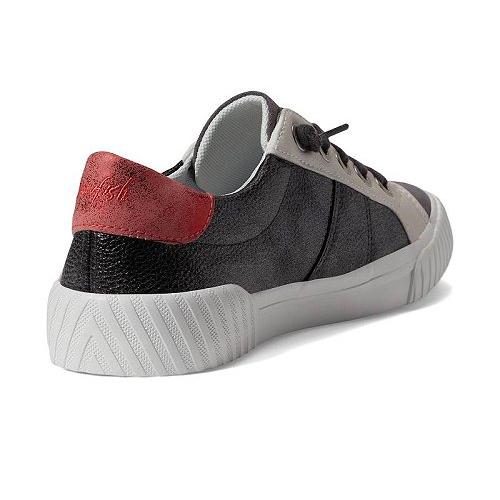 Blowfish Malibu ブローフィッシュ レディース 女性用 シューズ 靴 スニーカー 運動靴 Wave-B - Gunmetal Tumbled/Dark Gray/Red Reflect/White Ella｜ilovela｜05