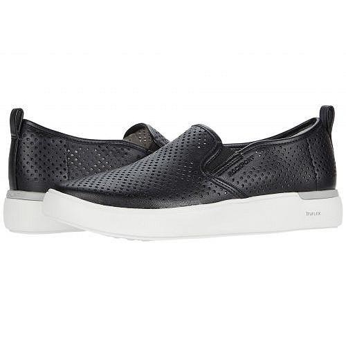 値引 Rockport ロックポート レディース 女性用 シューズ 靴 ローファー ボートシューズ Truflex Parissa Perf Gore Black 定番人気 Www Mysmileteethwhitening Com