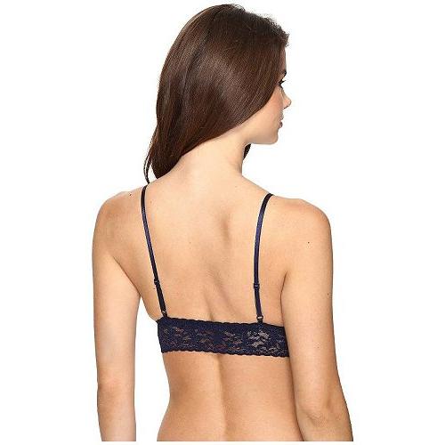 Hanky Panky ハンキーパンキー レディース 女性用 ファッション 下着 ブラジャー Signature Lace Padded Triangle Bralette - Navy｜ilovela｜03