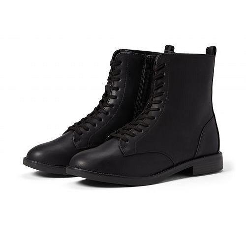 MIA エムアイエー レディース 女性用 シューズ 靴 ブーツ レースアップ 編み上げ Vendi - Black