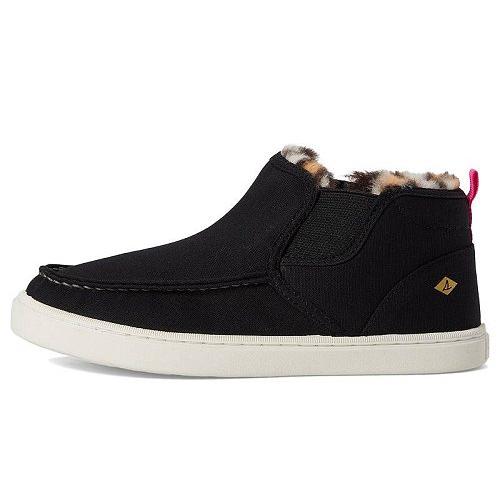 Sperry Kids 女の子用 キッズシューズ 子供靴 スニーカー 運動靴 Salty Cozy Mid (Little Kid/Big Kid) - Black｜ilovela｜04