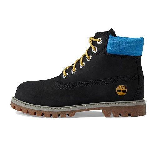 Timberland Kids ティンバーランド 男の子用 キッズシューズ 子供靴 ブーツ 6" Premium Waterproof Boot (Toddler/Little Kid) - Black｜ilovela｜04