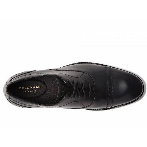 Cole Haan コールハーン メンズ 男性用 シューズ 靴 オックスフォード 紳士靴 通勤靴 Sawyer Cap Toe Oxford - Black｜ilovela｜02