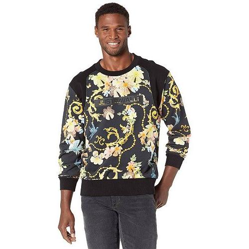 買取り実績 メンズ ジャストカヴァリ Cavalli Just 男性用 Black - Sweatshirt Neck Crew Baroque Butterfly スウェット パーカー ファッション パーカー 買取り実績 メンズ ジャストカヴァリ Cavalli Just 男性用 Black - Sweatshirt Neck Crew Baroque Butterfly スウェット パーカー ファッション パーカー