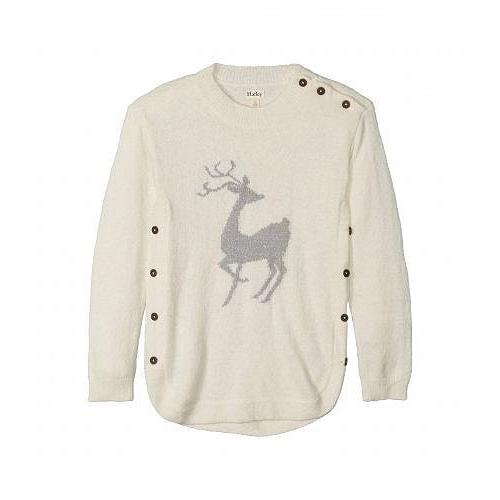 国内最安値 Hatley Kids 女の子用 長袖 ファッション 子供服 セーター Mistletoe Deer Sweater Toddler Little Kids Big Kids Natural 在庫あり 即納 Dijanacaric Com