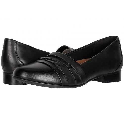 本物 値段 Clarks クラークス レディース 女性用 シューズ 靴 ローファー ボートシューズ Un Blush Vibe Black Leather 購入安心 Www Superavila Com