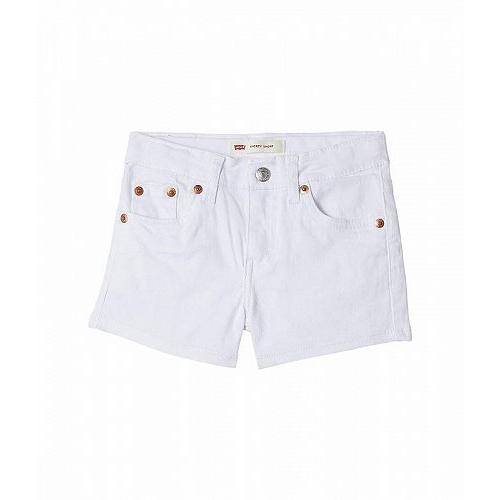 高知インター店 Levi S R Kids リーバイス 女の子用 ファッション 子供服 ショートパンツ 短パン Denim Shorty Shorts Little Kids White 50 Off Nooitmeergrasmaaien Be
