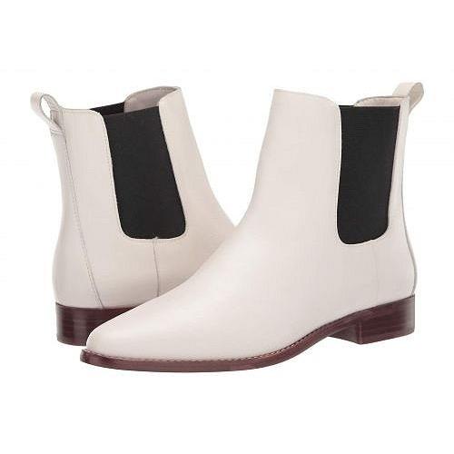 全ての J Crew レディース 女性用 シューズ 靴 ブーツ チェルシーブーツ アンクル Leather Chelsea Boot Ivory 保証書付 Www Goclassictour Com