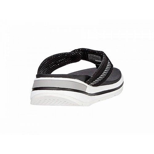 女の子向けプレゼント集結 スケッチャーズ Skechers レディース Black White Days Brighter Intergrades サンダル 靴 シューズ 女性用 サンダル オプション B Medium Cienciadigitaleditorial Com
