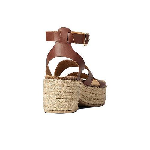 Steve Madden スティーブマデン レディース 女性用 シューズ 靴 ヒール Kelton Sandal - Cognac Leather｜ilovela｜05