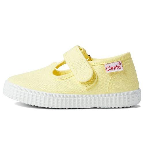 Cienta Kids Shoes シエンタ キッズ 子供用 キッズシューズ 子供靴 スニーカー 運動靴 50000  (Infant/Toddler/Little Kid) - Yellow