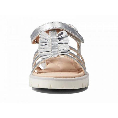 Geox Kids ジオックス 女の子用 キッズシューズ 子供靴 サンダル Star Blush Sandal 1 (Little Kid/Big Kid) - Silver｜ilovela｜02