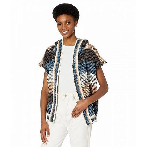 Rock And Roll Cowgirl ロックンロールカウガール レディース 女性用 ファッション セーター Knitted Stripe Drop Shoulder Cardigan 46 2357 Coffee 上質で快適