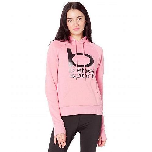 21春夏新色 Bebe Sport レディース 女性用 ファッション パーカー スウェット Logo Hoodie Blush 国際ブランド Staging Skylanceronline Com