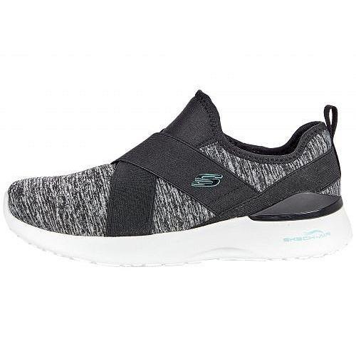 SKECHERS スケッチャーズ レディース 女性用 シューズ 靴 スニーカー 運動靴 Skech-Air Dynamight-Big Step - Black/Turquoise｜ilovela｜04