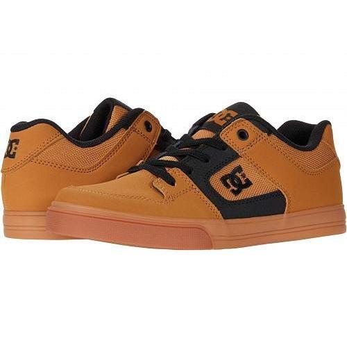 即納最大半額 Dc Kids ディーシー 男の子用 キッズシューズ 子供靴 スニーカー 運動靴 Pure Elastic Little Kid Big Kid Wheat Black 激安特価 Diocesekabgayi Org